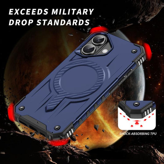 For iPhone 17 Straship MagSafe TPU Hybrid PC Phone Case(Blue) - iPhone 17 Cases by buy2fix | Online Shopping UK | buy2fix