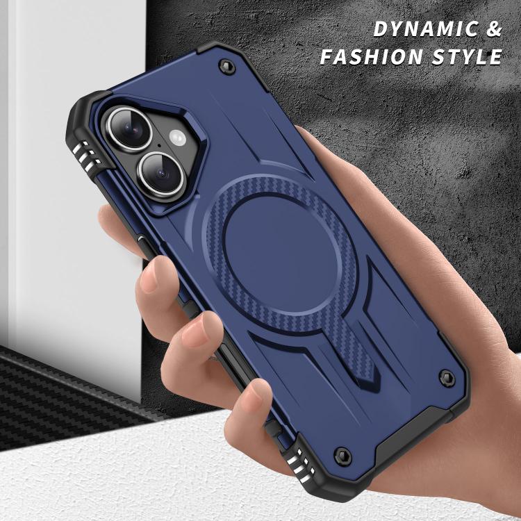 For iPhone 17 Straship MagSafe TPU Hybrid PC Phone Case(Blue) - iPhone 17 Cases by buy2fix | Online Shopping UK | buy2fix