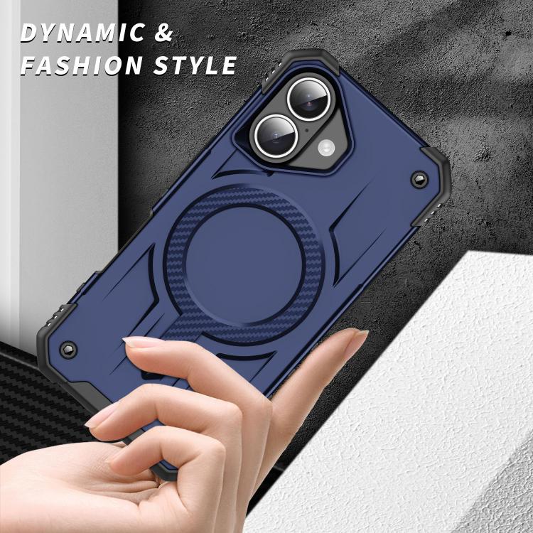 For iPhone 17 Straship MagSafe TPU Hybrid PC Phone Case(Blue) - iPhone 17 Cases by buy2fix | Online Shopping UK | buy2fix