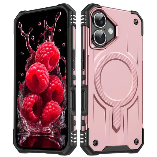 For iPhone 17 Straship MagSafe TPU Hybrid PC Phone Case(Rose Gold) - iPhone 17 Cases by buy2fix | Online Shopping UK | buy2fix