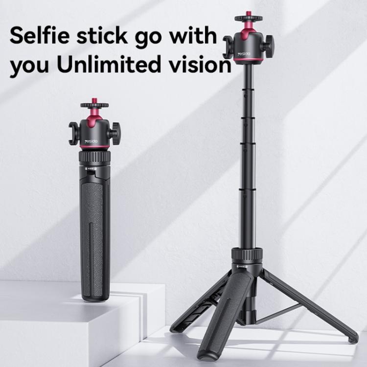 Yesido SF26 Ball Head Telescopic Tripod(Black) - Selfie Sticks by Yesido | Online Shopping UK | buy2fix