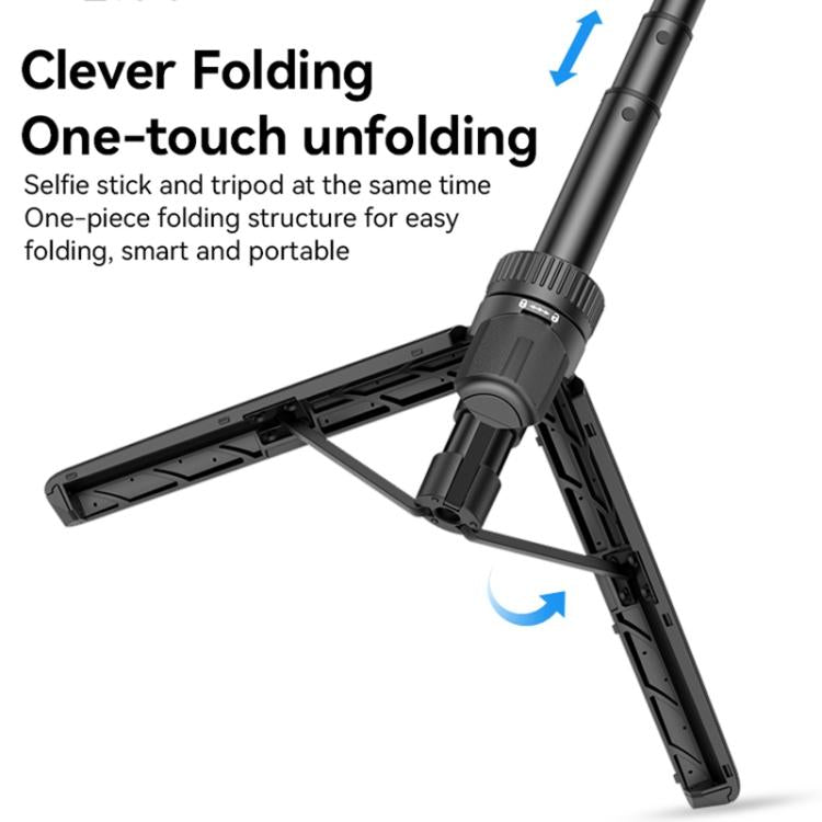 Yesido SF26 Ball Head Telescopic Tripod(Black) - Selfie Sticks by Yesido | Online Shopping UK | buy2fix