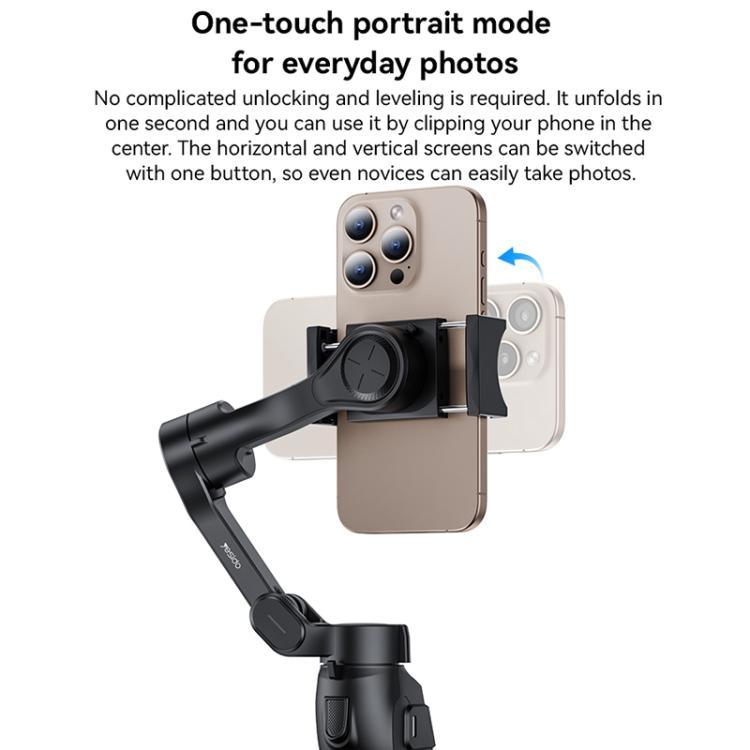 Yesido SF27 3 Axis Handheld Shooting Stabilizer(Black) - Handheld Gimbals by Yesido | Online Shopping UK | buy2fix