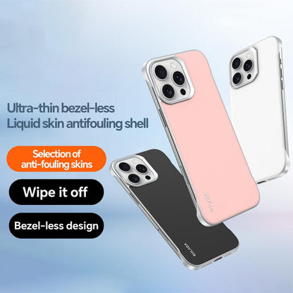 For iPhone 15 Pro SULADA Skin Feel Liquid Leather Shockproof Phone Case(Purple) - iPhone 15 Pro Cases by SULADA | Online Shopping UK | buy2fix