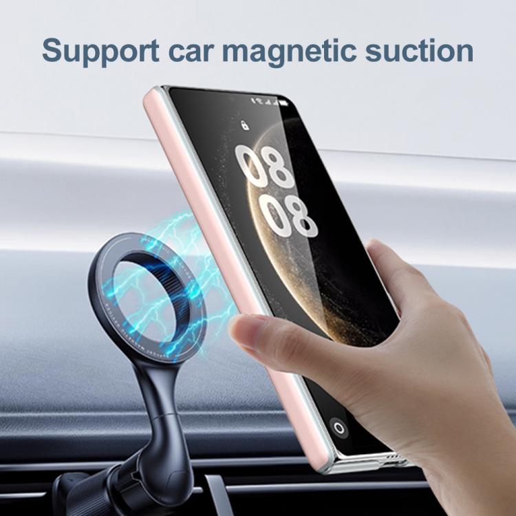 For Huawei Mate X6 SULADA Skin Feel Liquid Leather Shockproof Phone Case(Purple) - Huawei Cases by SULADA | Online Shopping UK | buy2fix