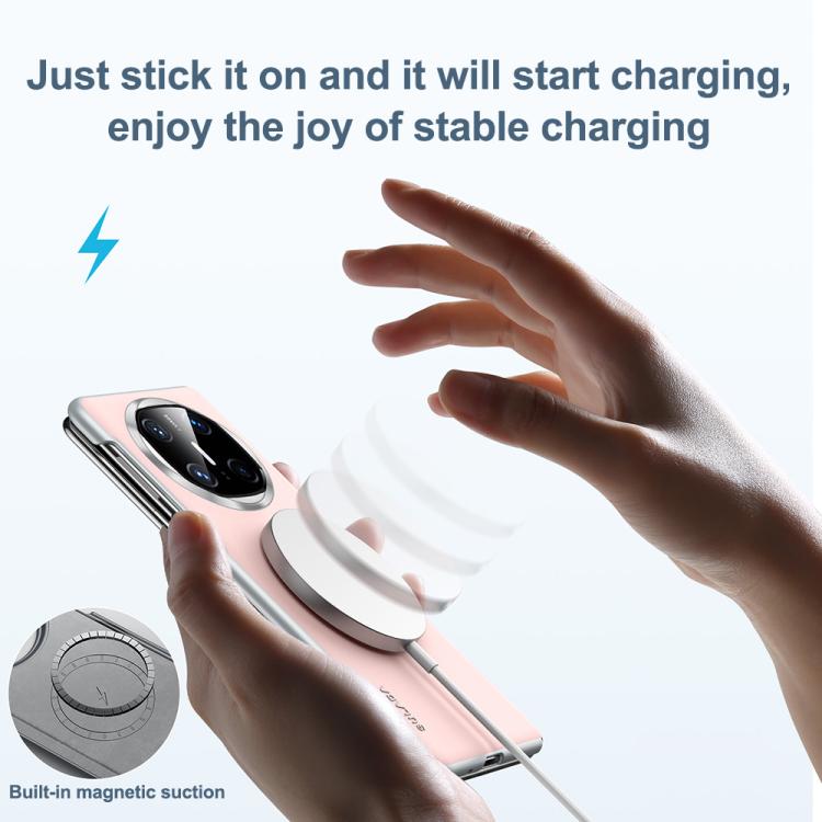 For Huawei Mate X6 SULADA Skin Feel Liquid Leather Shockproof Phone Case(Pink) - Huawei Cases by SULADA | Online Shopping UK | buy2fix