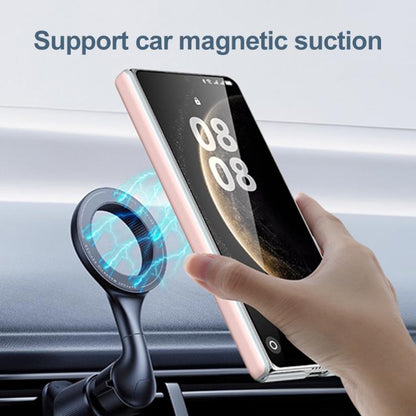 For Huawei Mate X6 SULADA Skin Feel Liquid Leather Shockproof Phone Case(Pink) - Huawei Cases by SULADA | Online Shopping UK | buy2fix