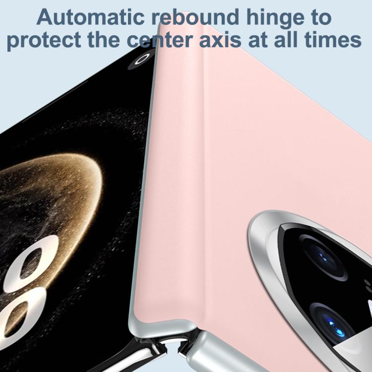 For Huawei Mate X6 SULADA Skin Feel Liquid Leather Shockproof Phone Case(Pink) - Huawei Cases by SULADA | Online Shopping UK | buy2fix