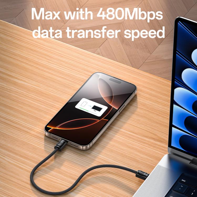 Yesido CA177 Portable Strip PD60W Type-C to Type-C Zinc Alloy Data Cable, Length: 20cm(Black) - USB-C & Type-C Cable by Yesido | Online Shopping UK | buy2fix