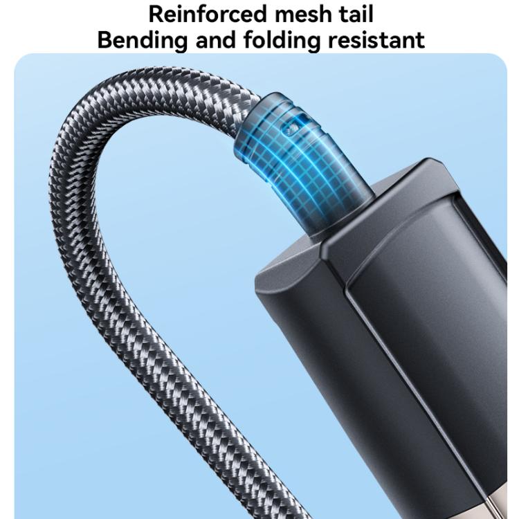 Yesido GS26 480Mbps High Speed USB2.0 Extension Cable, Length: 1.5m(Black) - USB Cable by Yesido | Online Shopping UK | buy2fix