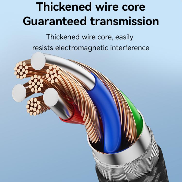 Yesido GS26 480Mbps High Speed USB2.0 Extension Cable, Length: 1.5m(Black) - USB Cable by Yesido | Online Shopping UK | buy2fix