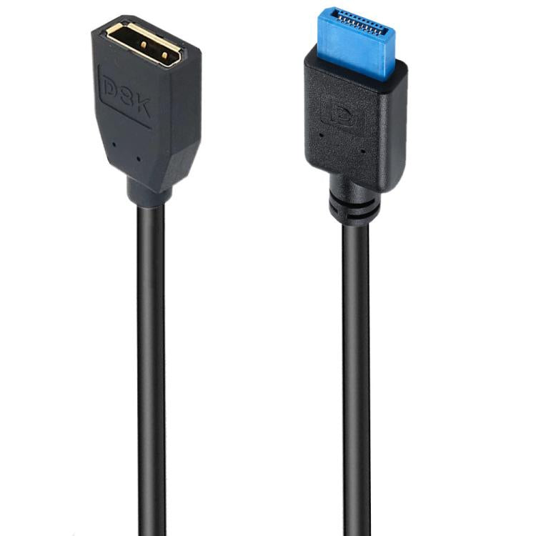 DisplayPort 8K DP1.4 Male to Female Connection Cable for Device Testing, Length:0.3m -  by buy2fix | Online Shopping UK | buy2fix