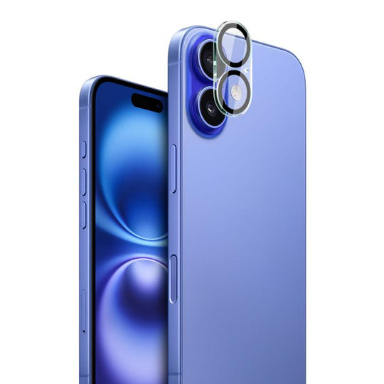 For iPhone 17 IMAK High Definition Integrated Rear Camera Glass Lens Film, Black Eye Design