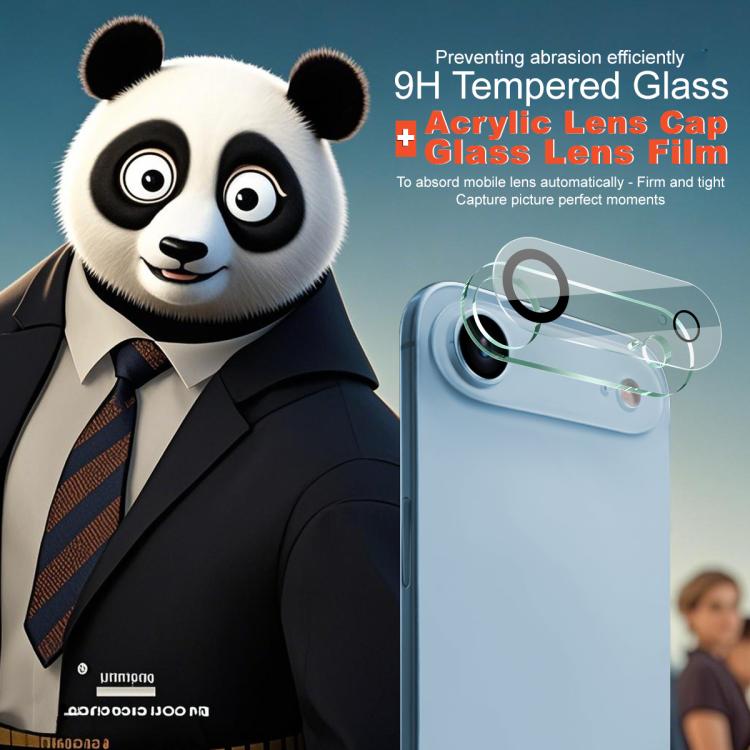 For iPhone 17 Air IMAK High Definition Integrated Rear Camera Glass Lens Film, Black Eye Design - iPhone 17 Air Tempered Glass by imak | Online Shopping UK | buy2fix