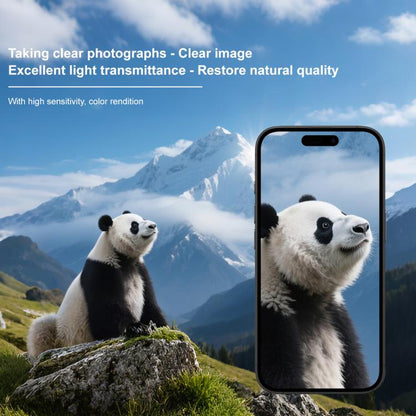 For iPhone 17 Pro IMAK High Definition Integrated Rear Camera Glass Lens Film, Black Eye Design - iPhone 17 Pro Tempered Glass by imak | Online Shopping UK | buy2fix
