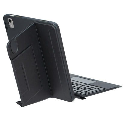 For iPad 2025 / 2022 Holder Floating Detachable Backlight Keyboard Tablet Leather Case with Touchpad(Black) - Universal by buy2fix | Online Shopping UK | buy2fix