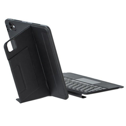 For iPad Air 11 2025 / 2024 / Air 5 / Air 4 Holder Floating Detachable Backlight Keyboard Tablet Leather Case with Touchpad(Black) - For iPad Air by buy2fix | Online Shopping UK | buy2fix