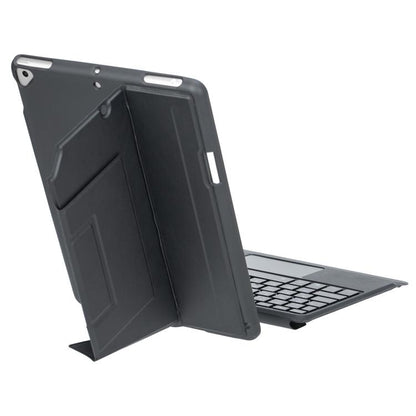 For iPad 10.2 / Air 3 10.5 / Pro 10.5 Holder Floating Detachable Backlight Keyboard Tablet Leather Case with Touchpad(Black) - For iPad Air by buy2fix | Online Shopping UK | buy2fix
