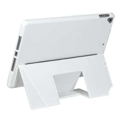 For iPad 10.2 / Air 3 10.5 / Pro 10.5 Holder Floating Detachable Backlight Keyboard Tablet Leather Case with Touchpad(White) - For iPad Air by buy2fix | Online Shopping UK | buy2fix