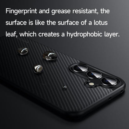 For Samsung Galaxy S25 Ultra 5G SULADA 600D Kevlar Texture PC Shockproof Phone Case(Brown) - Galaxy S25 Ultra 5G Cases by SULADA | Online Shopping UK | buy2fix