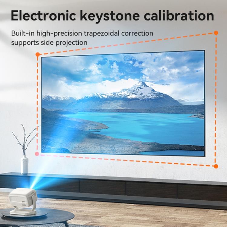 Yesido TV13 1280x720P 190ANSI Android 9.0 Series Smart Projector, Plug:EU Plug(Beige) - LED Projector by Yesido | Online Shopping UK | buy2fix