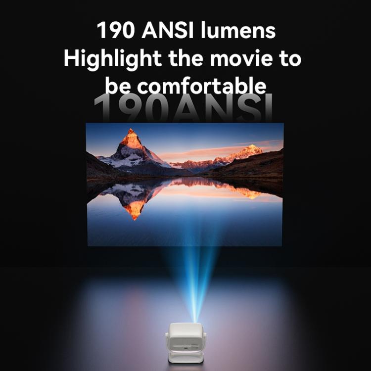 Yesido TV13 1280x720P 190ANSI Android 9.0 Series Smart Projector, Plug:UK Plug(Beige) - LED Projector by Yesido | Online Shopping UK | buy2fix