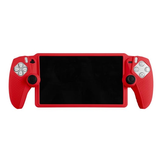 For Sony PlayStation Portal Handheld Game Console Silicone Protective Cover(Red) - Cases by buy2fix | Online Shopping UK | buy2fix