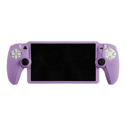 For Sony PlayStation Portal Handheld Game Console Silicone Protective Cover(Purple) - Cases by buy2fix | Online Shopping UK | buy2fix