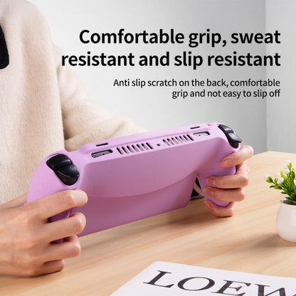For Sony PlayStation Portal Handheld Game Console Silicone Protective Cover(Purple) - Cases by buy2fix | Online Shopping UK | buy2fix