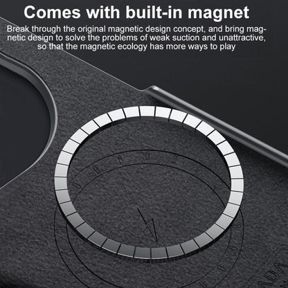 For Huawei Mate X6 SULADA Frameless Top Layer Cowhide Leather Hybrid PC Phone Case(Black) - Huawei Cases by SULADA | Online Shopping UK | buy2fix