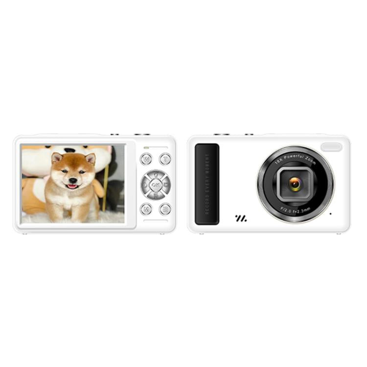 DC15 2.4 inch 18X Digital Zoom Camera 4K HD Video 64MP Shooting(White) - Children Cameras by buy2fix | Online Shopping UK | buy2fix
