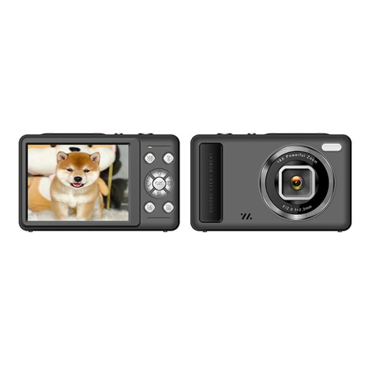 DC15 2.4 inch 18X Digital Zoom Camera 4K HD Video 64MP Shooting(Black) - Children Cameras by buy2fix | Online Shopping UK | buy2fix