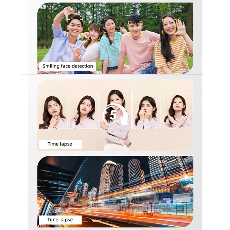 DC15 2.4 inch 18X Digital Zoom Camera 4K HD Video 64MP Shooting(Pink) - Children Cameras by buy2fix | Online Shopping UK | buy2fix