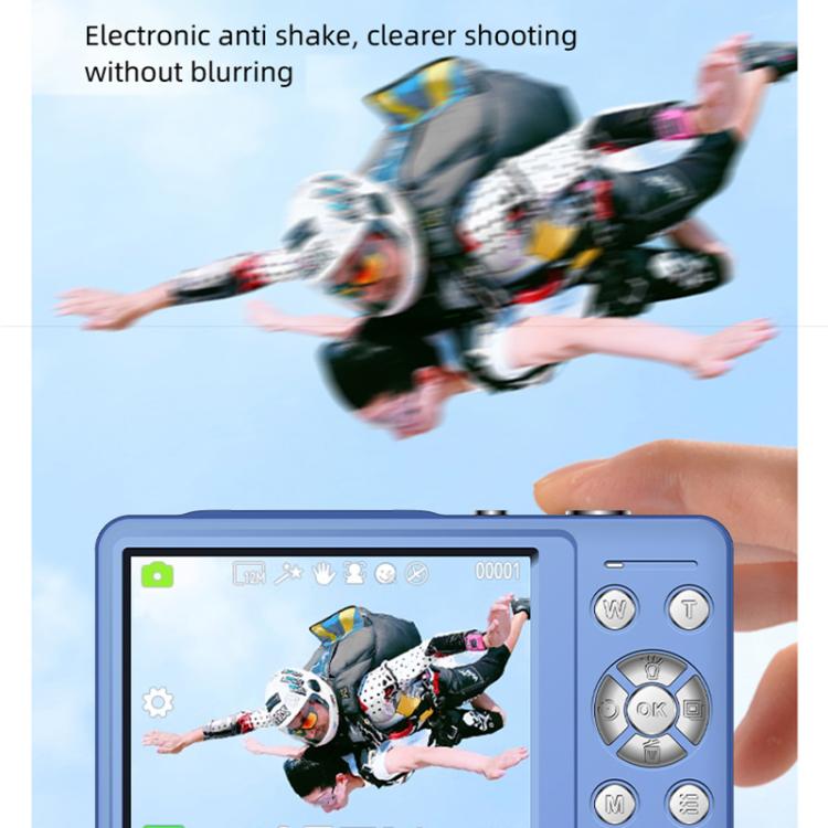 DC15 2.4 inch 18X Digital Zoom Camera 4K HD Video 64MP Shooting(Green) - Children Cameras by buy2fix | Online Shopping UK | buy2fix