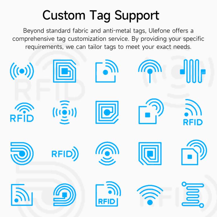 Ulefone Bluetooth 5.2 Portable UHF RFID Tag Reader(Black) - Others Accessories by Ulefone | Online Shopping UK | buy2fix