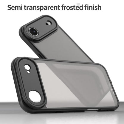 For iPhone Air Fan Dun Series TPU Hybrid PC Frosted Phone Case(Black) - iPhone Air Cases by buy2fix | Online Shopping UK | buy2fix