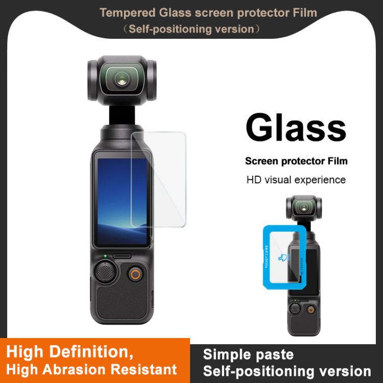 For DJI Osmo Pocket 3 imak Tempered Glass Film, Self-positioning Version - Protective Film & Stickers by imak | Online Shopping UK | buy2fix