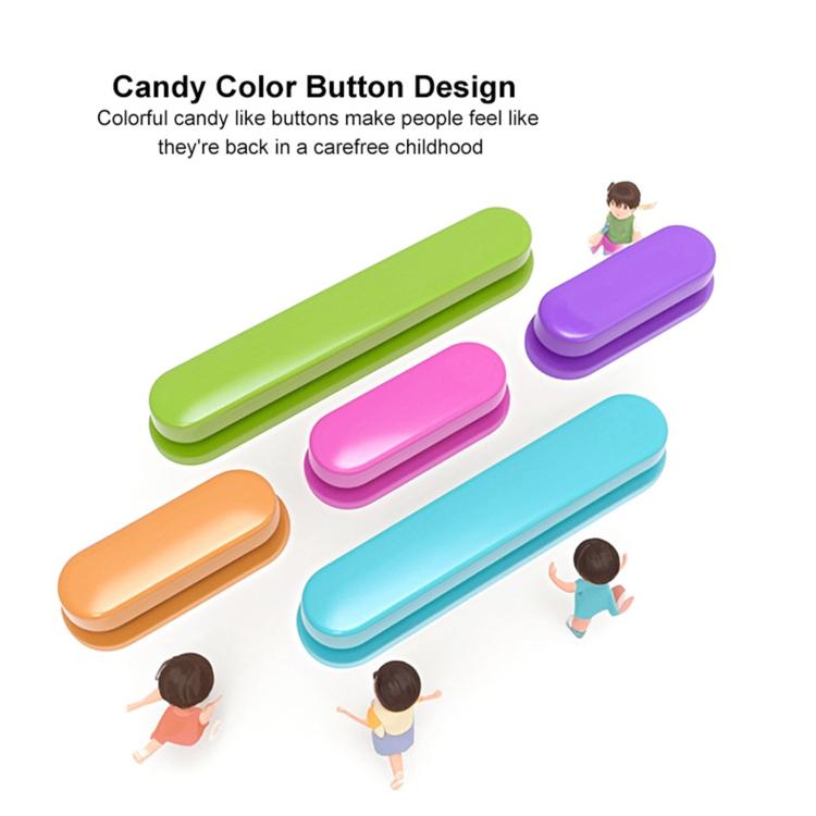 For iPhone 16e IMAK Candy Series Shockproof MagSafe Phone Case(Blue) - iPhone 16e Cases by imak | Online Shopping UK | buy2fix