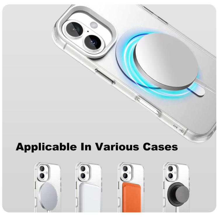 For iPhone 16 IMAK Candy Series Shockproof MagSafe Phone Case(White) - iPhone 16 Cases by imak | Online Shopping UK | buy2fix