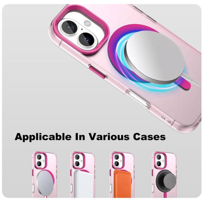 For iPhone 16 IMAK Candy Series Shockproof MagSafe Phone Case(Red) - iPhone 16 Cases by imak | Online Shopping UK | buy2fix