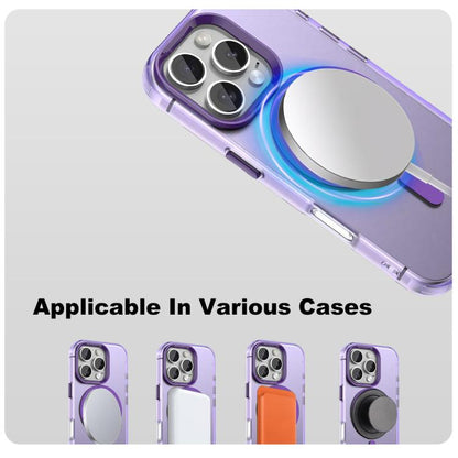 For iPhone 16 Pro IMAK Candy Series Shockproof MagSafe Phone Case(Purple) - iPhone 16 Pro Cases by imak | Online Shopping UK | buy2fix