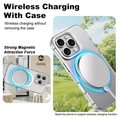 For iPhone 16 Pro Max IMAK Candy Series Shockproof MagSafe Phone Case(White) - iPhone 16 Pro Max Cases by imak | Online Shopping UK | buy2fix