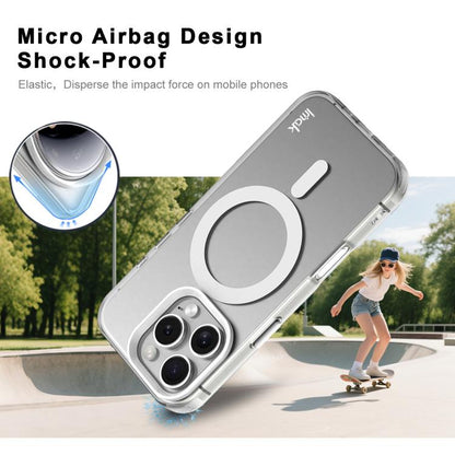 For iPhone 16 Pro Max IMAK Candy Series Shockproof MagSafe Phone Case(White) - iPhone 16 Pro Max Cases by imak | Online Shopping UK | buy2fix