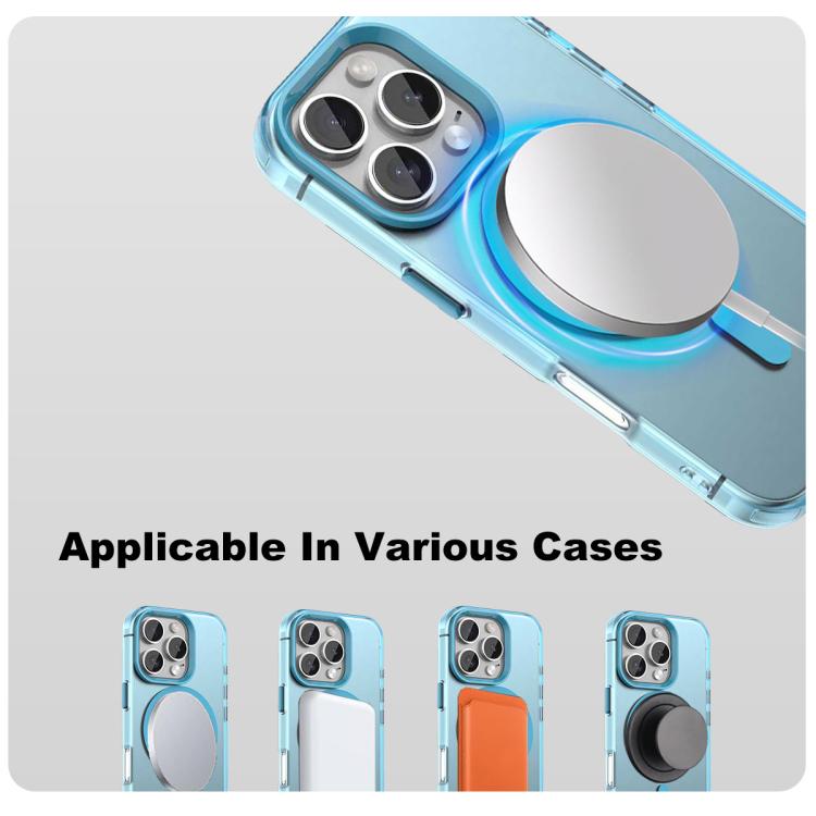 For iPhone 16 Pro Max IMAK Candy Series Shockproof MagSafe Phone Case(Blue) - iPhone 16 Pro Max Cases by imak | Online Shopping UK | buy2fix