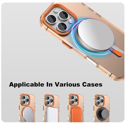 For iPhone 16 Pro Max IMAK Candy Series Shockproof MagSafe Phone Case(Orange) - iPhone 16 Pro Max Cases by imak | Online Shopping UK | buy2fix
