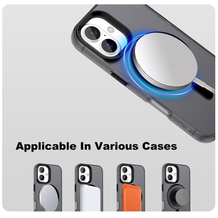 For iPhone 17 IMAK Candy Series Shockproof MagSafe Phone Case(Black) - iPhone 17 Cases by imak | Online Shopping UK | buy2fix