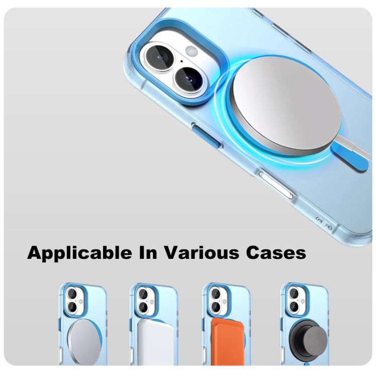 For iPhone 17 IMAK Candy Series Shockproof MagSafe Phone Case(Blue) - iPhone 17 Cases by imak | Online Shopping UK | buy2fix