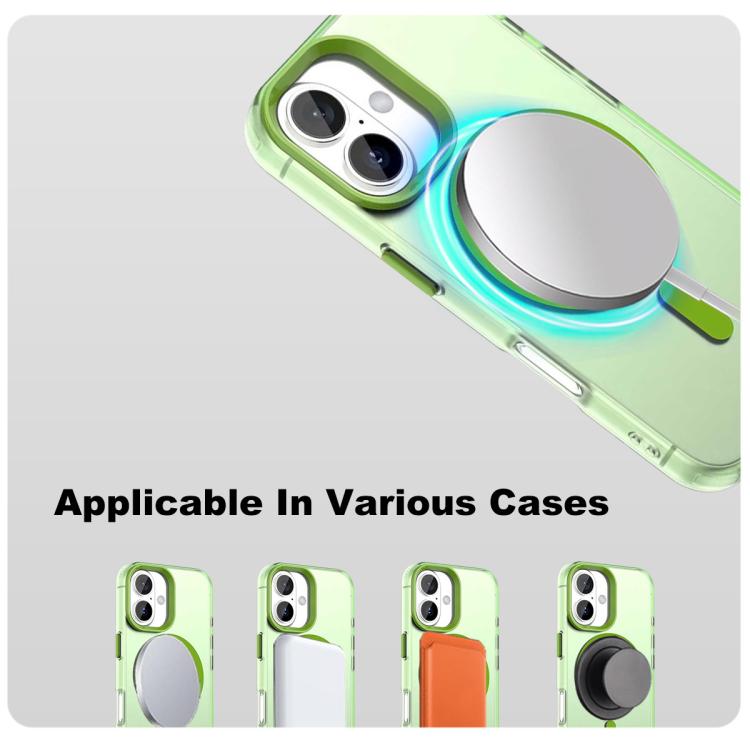 For iPhone 17 IMAK Candy Series Shockproof MagSafe Phone Case(Green) - iPhone 17 Cases by imak | Online Shopping UK | buy2fix