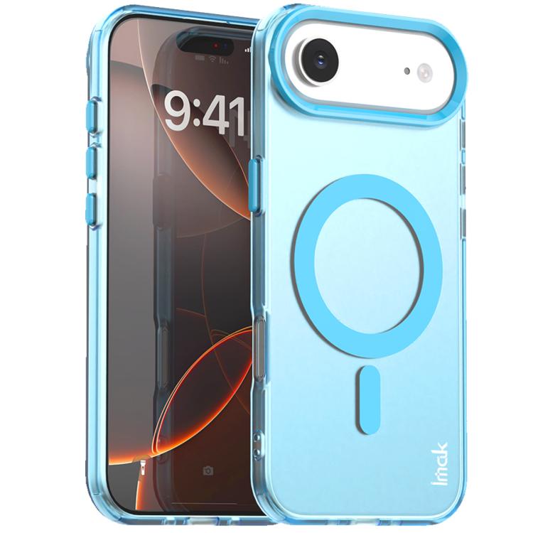 For iPhone Air IMAK Candy Series Shockproof MagSafe Phone Case(Blue) - iPhone Air Cases by imak | Online Shopping UK | buy2fix