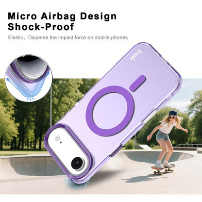 For iPhone Air IMAK Candy Series Shockproof MagSafe Phone Case(Purple) - iPhone Air Cases by imak | Online Shopping UK | buy2fix